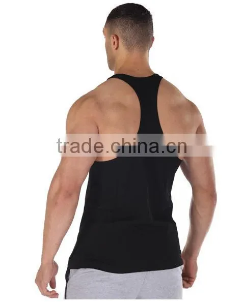 Gym Stringer Tank Top Men Bodybuilding Clothing and Fitness Mens Sleeveless Shirt Sports Vests Cotton Singlets Muscle Tops photo-2