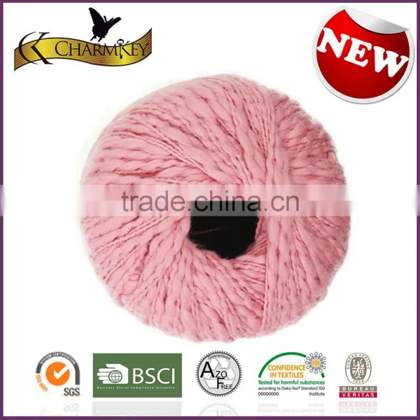 Charmkey Fancy Knitting Yarn Natural Fiber Yarn Cotton Yarn for Sweaters photo-3