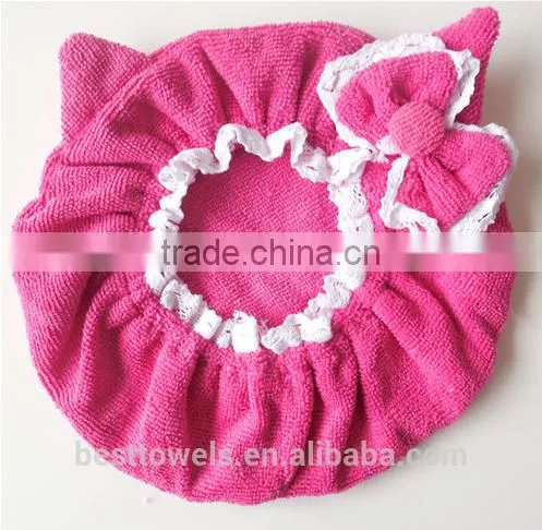 Children Microfiber Elastic Hair Bands With Bow photo-2