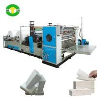 Automatic N Folding Hand Towel Paper Making Machine With Glue Lamination