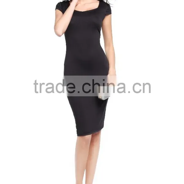 China Style Women Clothing Bandage Dress With China Traditional Design Flower Black Wrap Dress SD43 photo-6