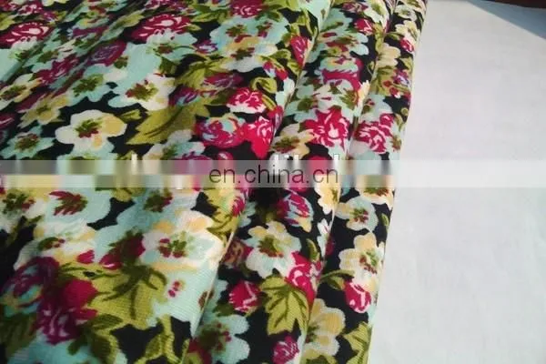 Winfar Textile Cute Pattern Small Flower Printed Viscose Rayon Challie Kid's Garments Fabric photo-2
