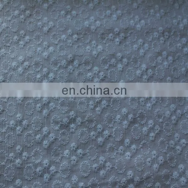 Cotton Embroidery Textiles and Fabrics 60s Customized Design and Color photo-2
