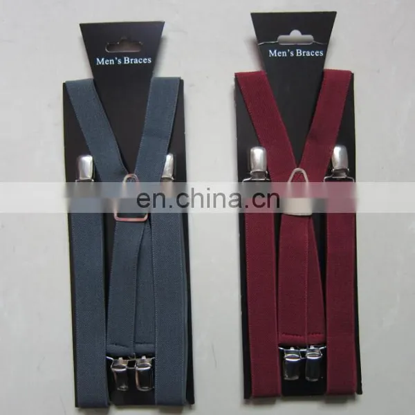Hot Sale Yiwu Longkang x Back Men Suspenders photo-4