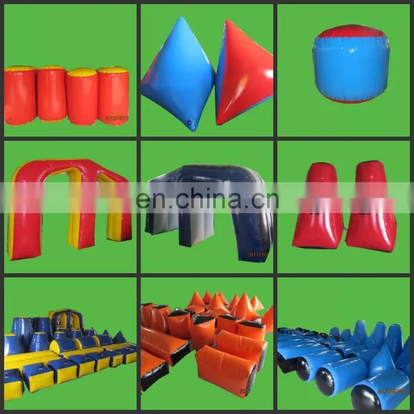 19 Pcs for 1 Set Inflatable Paintball Bunkers,inflatable Bunkers,millennium Field Paintball Bunker photo-2