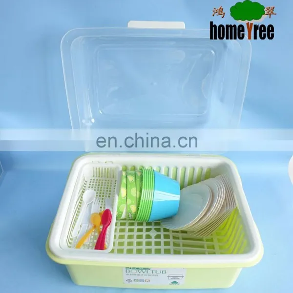 Multipurpose Rectangle Plastic Dish Drying Rack photo-2