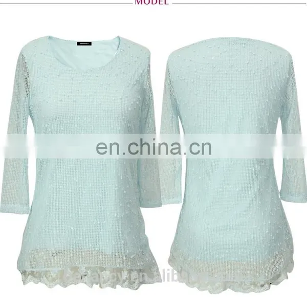 Autumn Long Sleeve Latest Woolen Sweater Designs for Ladies photo-5