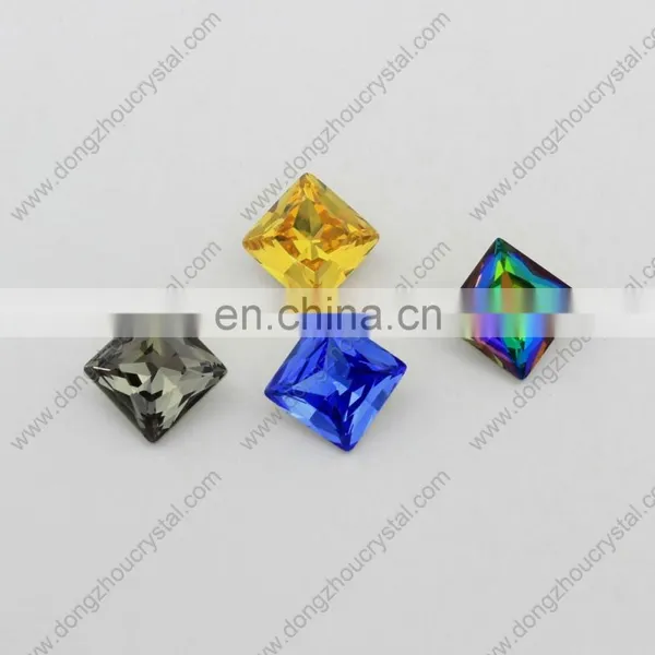 Loose Crystal Square Shaped Fancy Stone 3009 Colored Fancy Stone photo-3