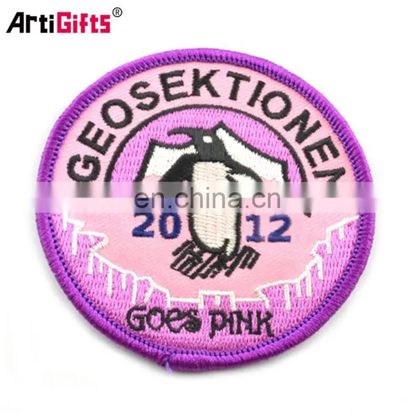 Promotion cheap large usa peace fingers embroidery patch