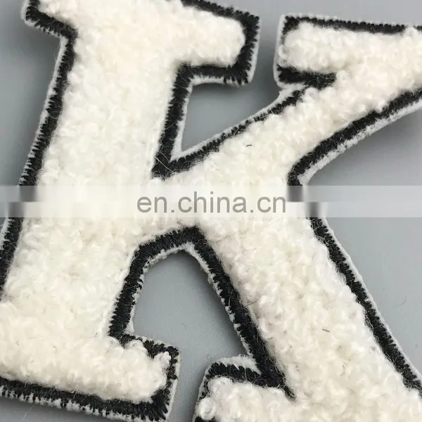 Wholesale Custom 100% Polyester Embroidery Chenille Patches For Clothing photo-6