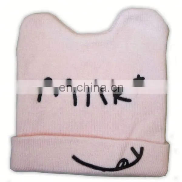 Custom Embroidery Logo Hot Sale Wholesale Cheap 100 Acrylic Beanies With High Quality photo-4