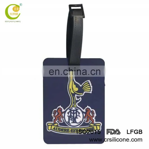 Custom Name Silicone Luggage Tag Plastic Pvc Baggage Tag photo-6