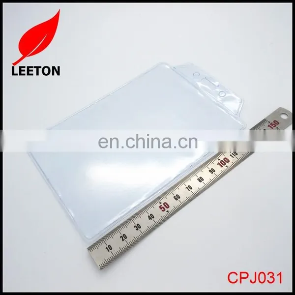 Factory Custom PVC Waterproof Exhibition ID Card Holder photo-4