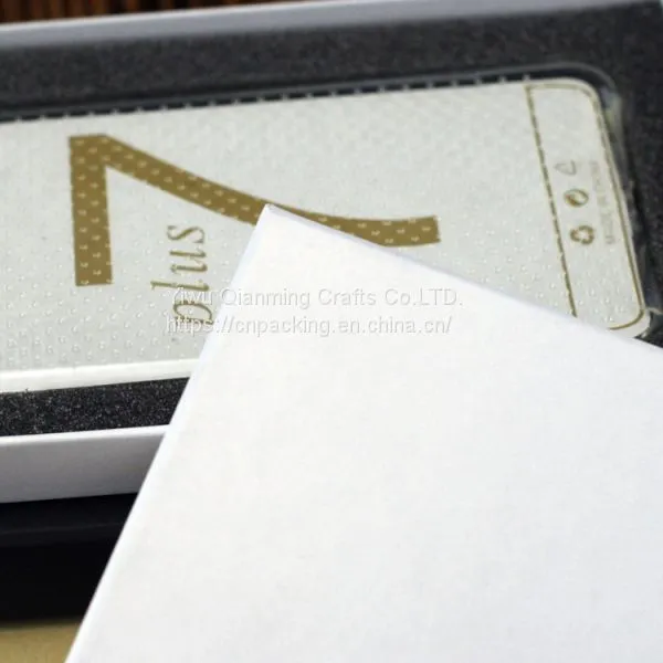 Paper Packaging Kraft Paper World Cover 6p/7p/8p Mobile Phone Film Gift Box in Mobile Phone Case