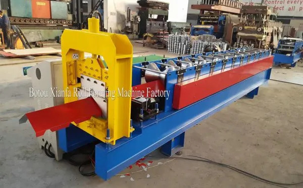 Steel Ridge Cap Roll Forming Machine photo-2