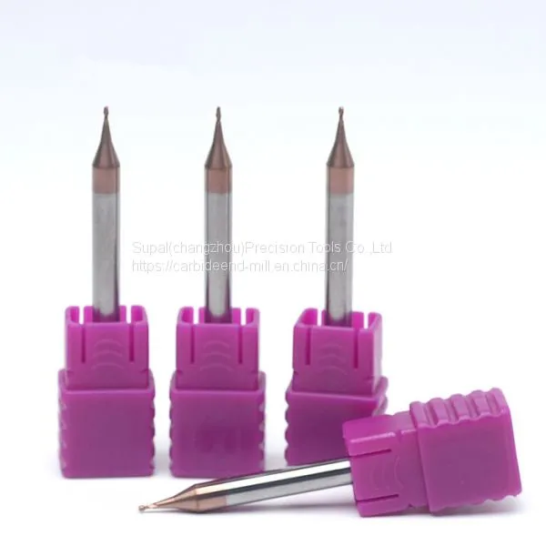 45HRC Solid Carbide Square End Mills 4 Flutes Diameter 1-20mm High Precision Cutting Tools photo-3