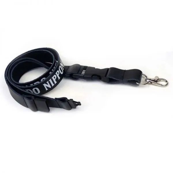 Promotional Cheap Custom Logo Leather Neck Lanyards With Name Tag photo-3