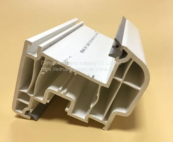 PVC Door Frame,Plastic Extrusion Door Frame, Custom PVC Plastic Extrusion Profile,Plastic Extrusion PVC Profiles/Pipes photo-2