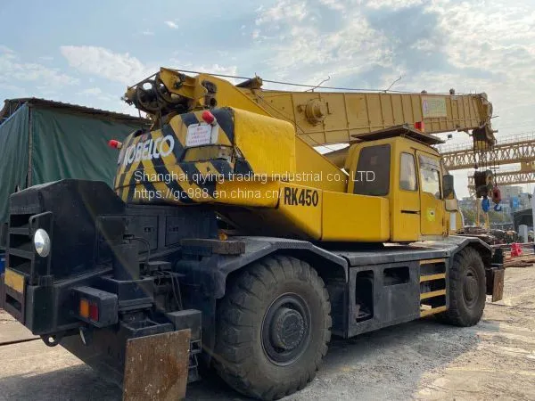 USED KOBELCO RK450 45TON ROUGH TERRAIN CRANE photo-4