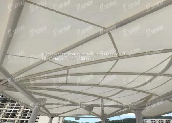 Permanent Architecture Materials Light Rail Membrane Structure photo-2
