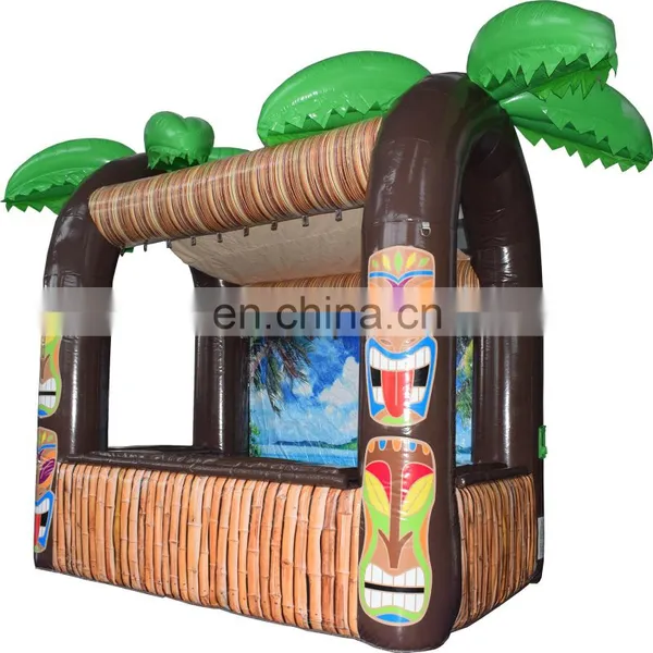 Advertising Outdoor Tropical Hawaii Style Kiosk Inflatable Food Beverage Booth for Sale photo-2