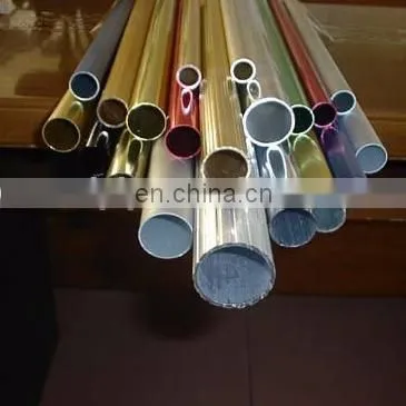 22mm Aluminium Alloy Pipes Tubes 7075 t6 With Different Colour Price per kg photo-3