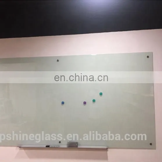 Dongguan Factory Direct Tempered White Spray Glass Marking Board photo-2