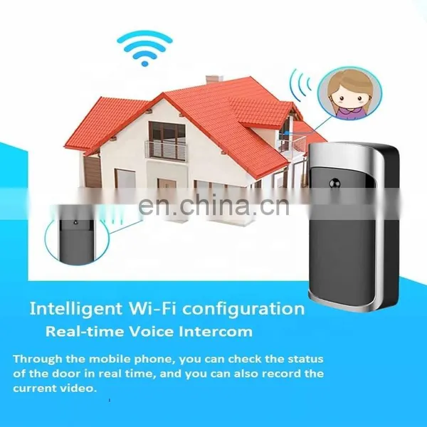 OEM WIFI Video Door Bell, Smart Doorbells 720P HD Wireless Wi-Fi Video Door Bells Camera With Indoor Chime Option photo-4