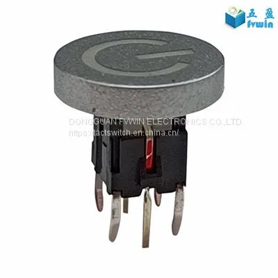 6 Pin Momentary Snap in Tact Switch With Intergral LED Light photo-3