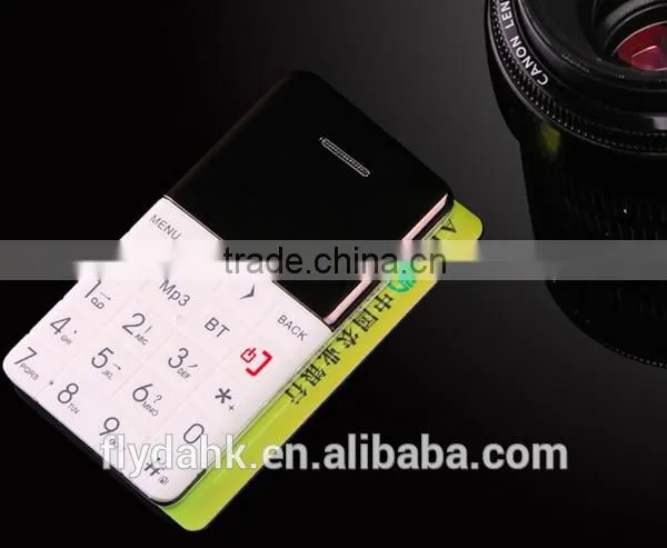 New QMART Q5 Card Phone 0.96 Inch OLED Screen Elder Senior People GSM Mobile Phone photo-3