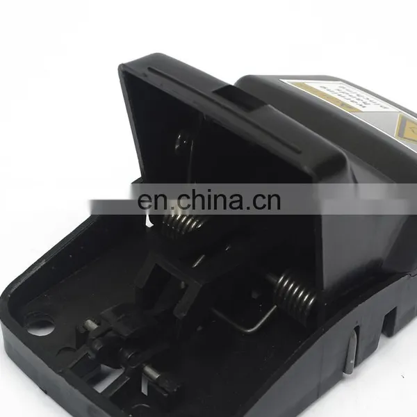 Hot Sale Mighty Practical Strong Reusable Multi-Catch Snap Catcher Rodent Control Mouse Traps ABS Black Plastic Rat Trap photo-4
