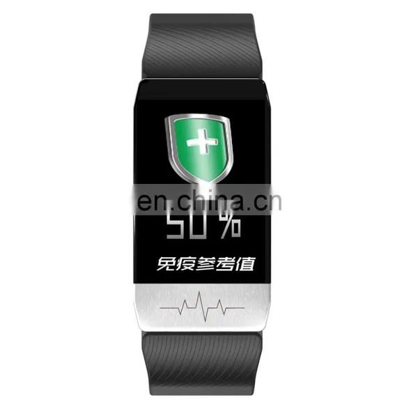 T1s Smart Watch Ecg Body Temperature Measurement With Heart Rate Monitor Music Control Smart Watch For Men Women photo-5