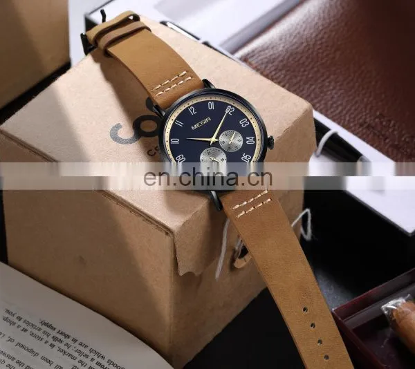 MEGIR 1083 Men's Quartz Watches Waterproof Business Chronograph Luxury Watch Mens photo-3