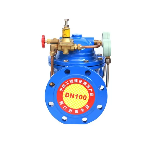 High Quality Cast Iron Hydraulic Control Valve, Adjustable Flange Control Valve and Pressure Reducing Valve photo-4