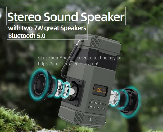 9 in 1 Multifunction Led Solar Lantern Portable Hand Crank Radio With Bluetooth Speaker, Power Bank, SOS, Solar Panel and Retractable Lamping