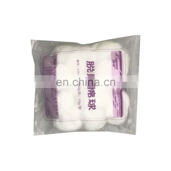 High Quality 100% Pure Cotton Sterilize Cotton Ball White Medical Absorbent Cotton Ball photo-3