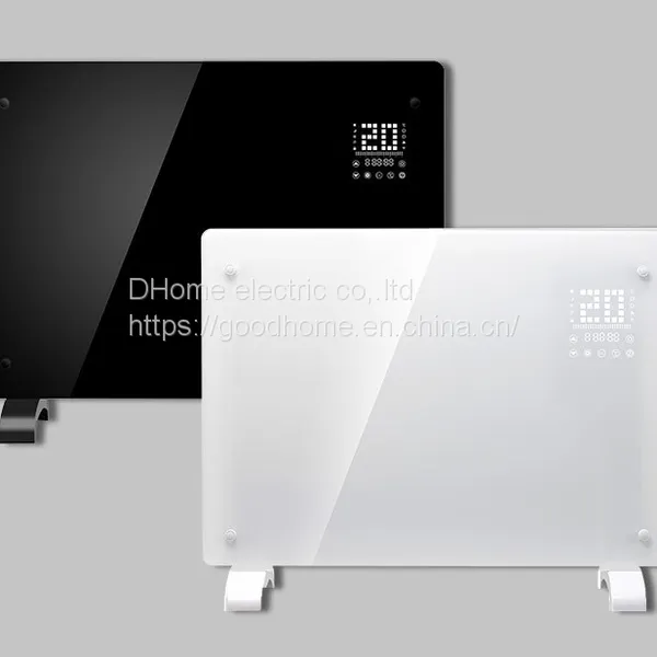 Cross-border Custom Glass Electric Heater Heater Quick Heat to Flow Flat Heater Waterproof Bathroom Household（Wechat:13510231336）