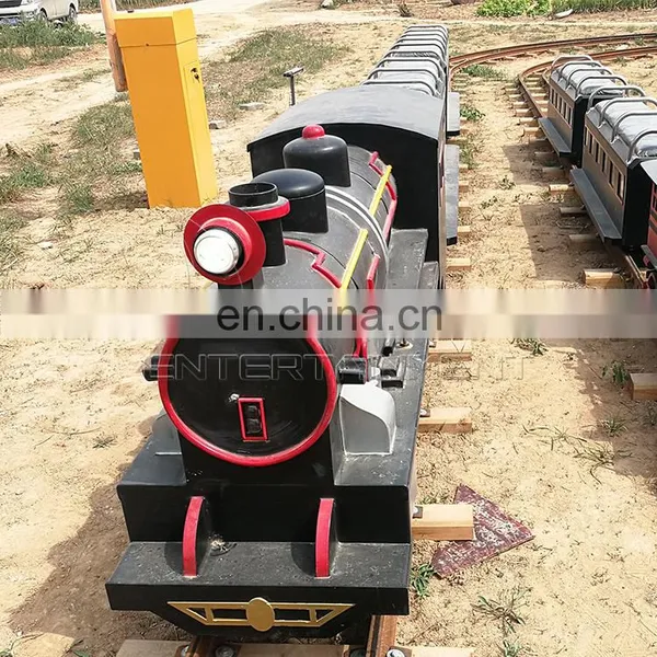Popular Amusement Steam Tourist Track Train for Sale photo-5