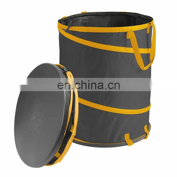Heavy Duty Waterproof Outdoor Leaf Pop up Garden Waste Bag With Handles photo-2