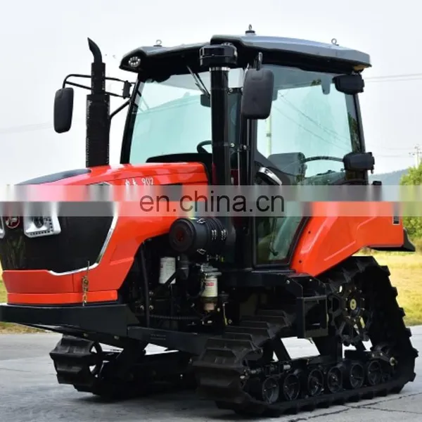 High Quality Nongfu Rubber Crawler Paddy Field 4WD 90HP Tractors photo-3