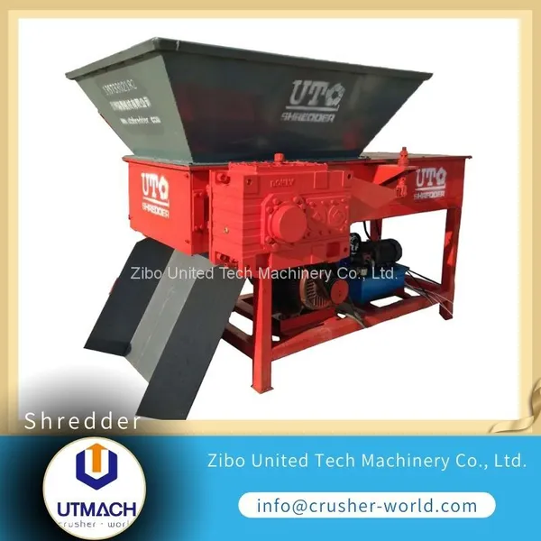 Wire Cable Shredding Machine, Single Shaft Shredder Supplier photo-4