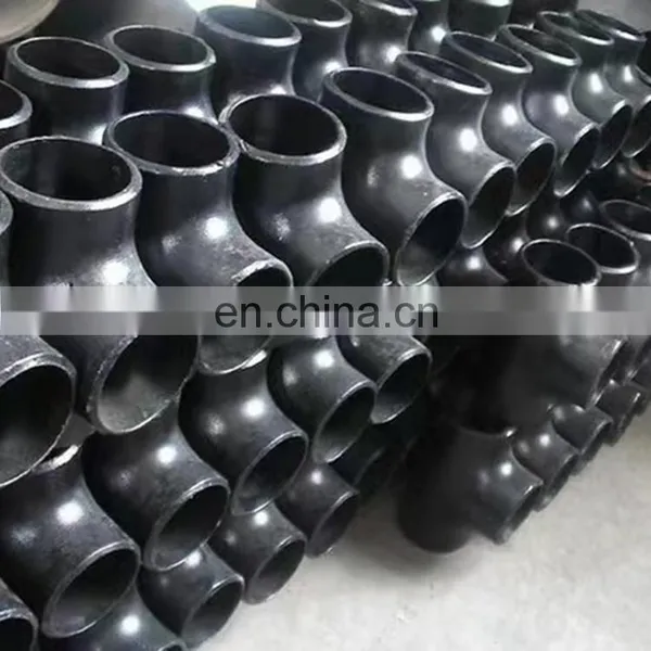 Butt Welding Pipe Fittings Carbon Steel Sch40 Equal Tee for Oil Gas Pipelines photo-3