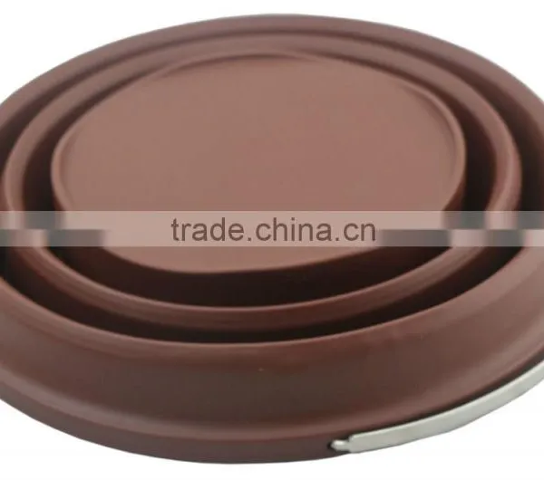 Hot Selling Silicone Portable Folding Water Bucket photo-3