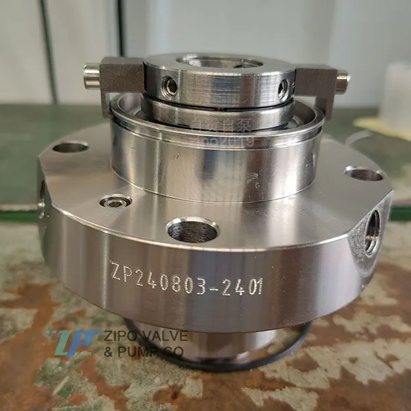 ZCXFP40-25-160 Mechanical Seal ZCMSD-024 Shaft Diameter 24mm With Material 2205 316 photo-2