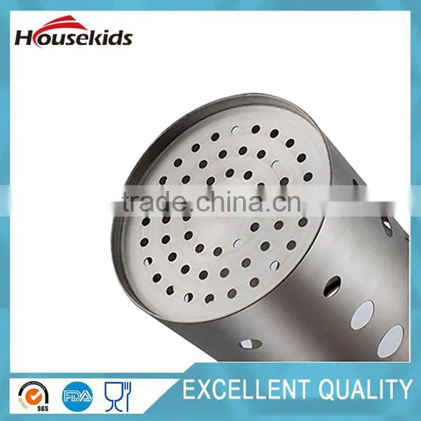 High Quality Thick Stainless Steel Circular Hole Tableware Cage Chopsticks Tube Storage photo-3