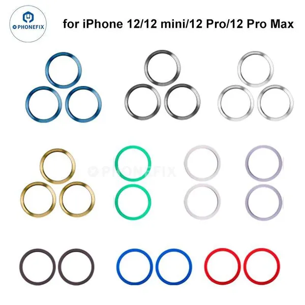 IPhone X-14 Pro Camera Ring - Precision CNC Stainless Steel Replacement photo-2