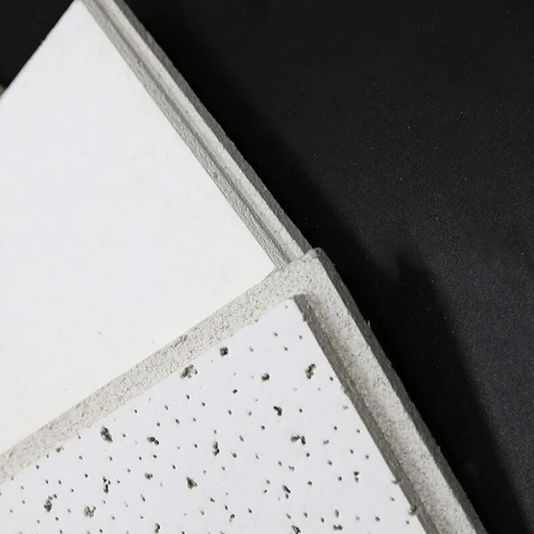 Sleek Decorative Panel Acoustic Panel Building Material Ceiling Panel Mineral Fiber Panel Ceiling Covering Ceiling Decoration