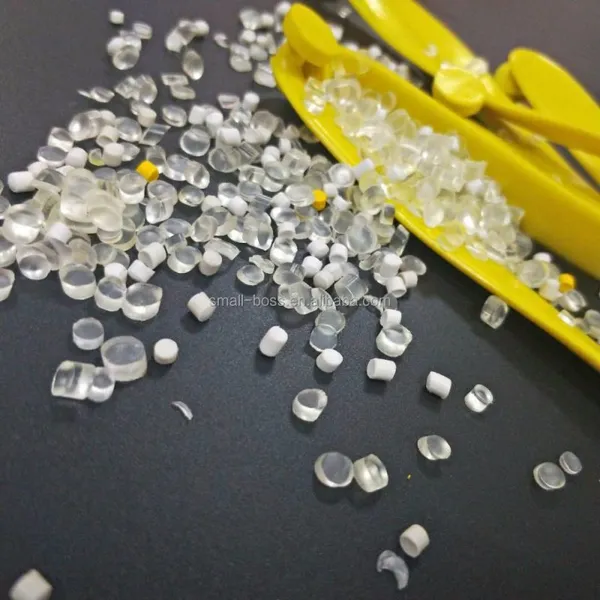 Crystal PVC Granules Compounds for Summer Shoes Slippers photo-3