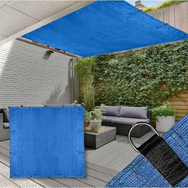 90% Shade Cloth FT Durable HDPE Mesh Tarp With Grommets UV Protection Sunblock Net for Garden