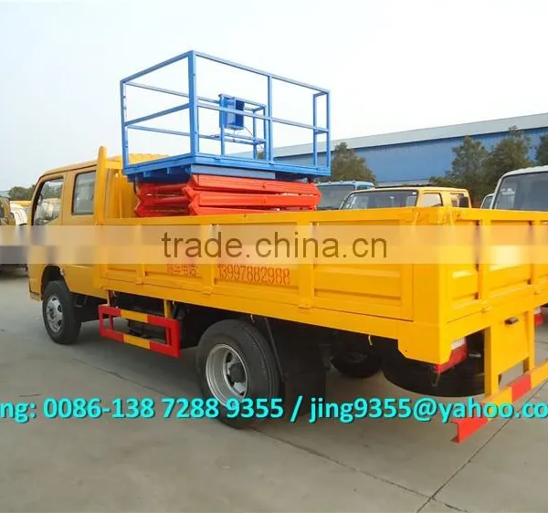2016 NEW Euro IV DFAC 3300 Light Cargo Truck With 8-10m Aerial Work Platform for Sale photo-6